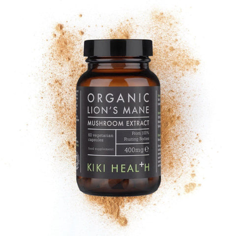Kiki Health - Organic Lion's Mane Extract Mushroom - 60 Vegicaps