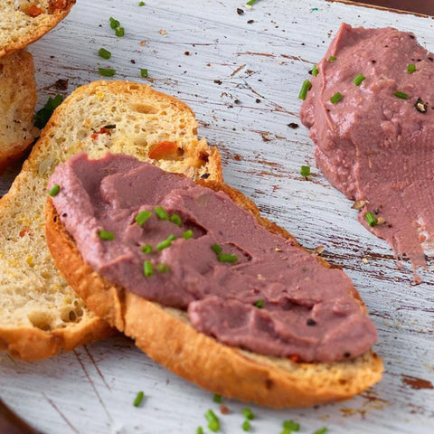 cornish charcuterie chicken liver pate on bread