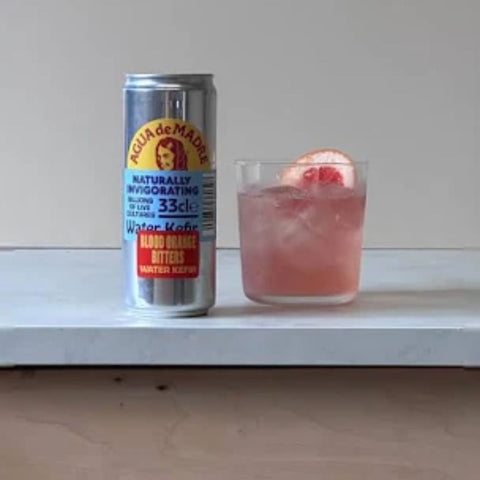 Agua de Madre - Blood Orange Bitters Water Kefir - 250mL