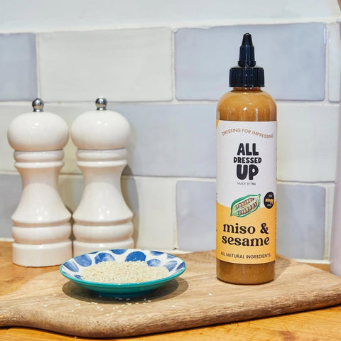 Miso & Sesame Salad Dressing: All Dressed Up