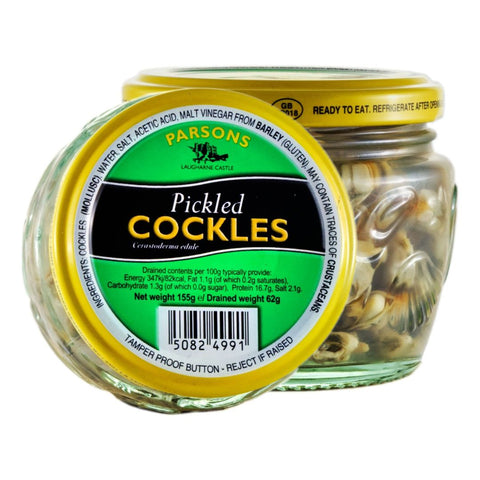 jar of parsons cockles