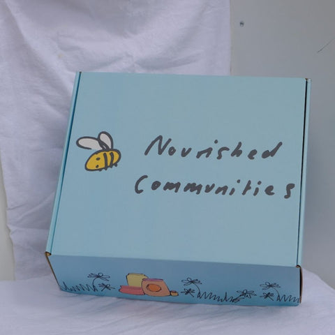 nourished communities Branded Hamper Packaging Box