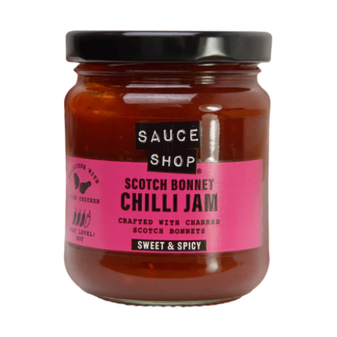 Sauce Shop - Scotch Bonnet Chilli Jam 240g Glass Jar