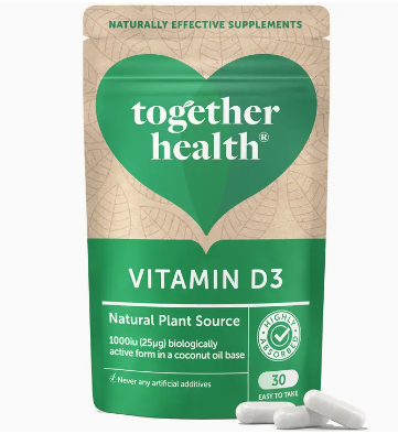 Together Health - Vitamin D ‚Äì Vegan D3 ‚Äì 30 Capsules