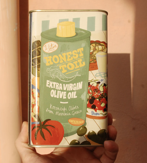 Honest Toil Extra Virgin Olive Oil 1L