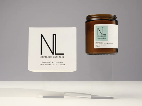 Northern Lavender - Lemongrass Coco Wax Candle 200g