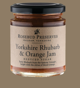 Yorkshire Rhubarb & Orange Jam 227g