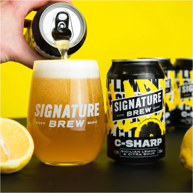 Signature Brew - C-Sharp Sicilian Lemon & Citra Sour (4.5%)