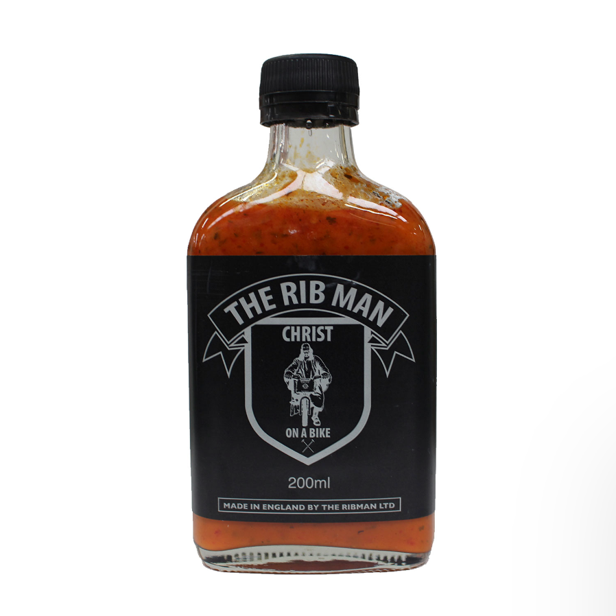 The Ribman - CHRIST ON A BIKE HOT SAUCE 200ml