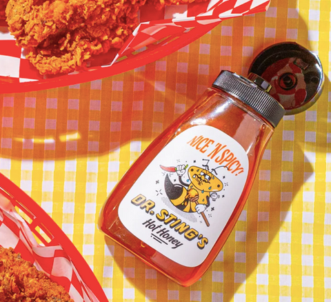 dr. sting’s hot honey 180ml 