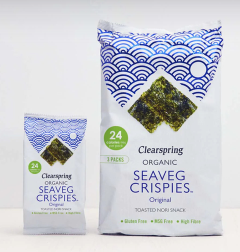 clearspring Sea veg Crisps multi 