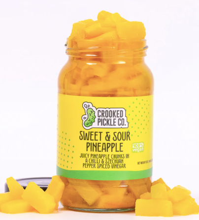 crooked pickle co sweet and sour pineapple
