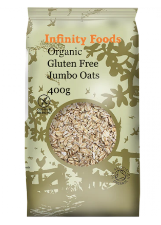 Infinity foods -  Gluten Free Jumbo Oatflakes 500g