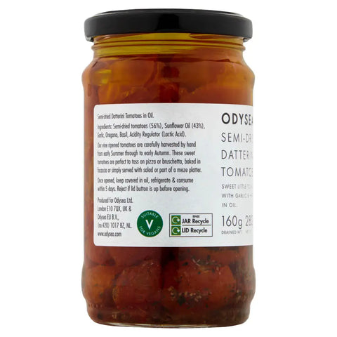 jar of tomatoes on white background