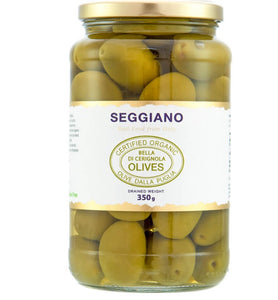 Seggiano Organic Bella Di Cerignola Olives 350g