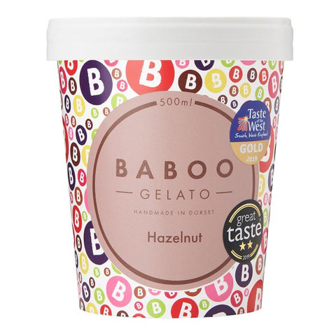 Baboo Gelato - Hazelnut Gelato - 420g