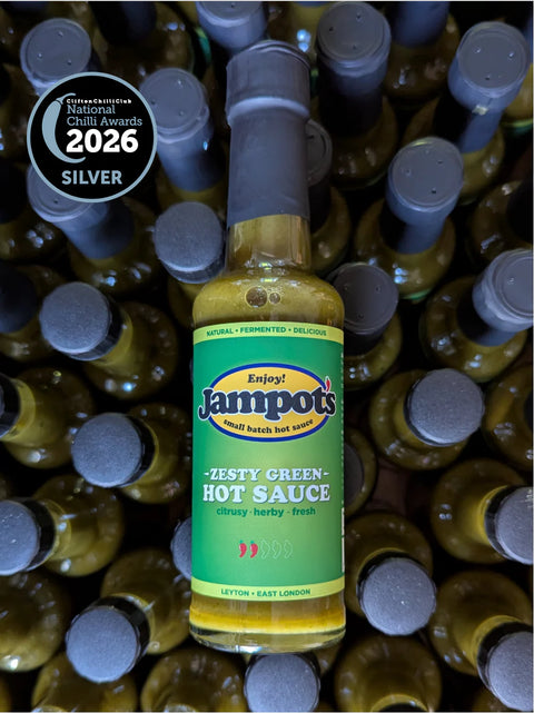 Jampots - Zesty Green Hot Sauce - 150ml