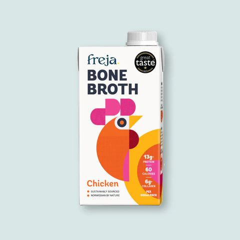 freja chicken bone broth 500ml