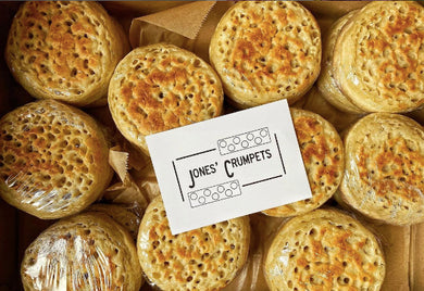 Fresh Crumpets, Made localy, 4 in a pack