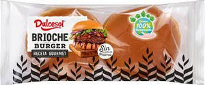 Dulcesol Brioche Burger Buns Plain