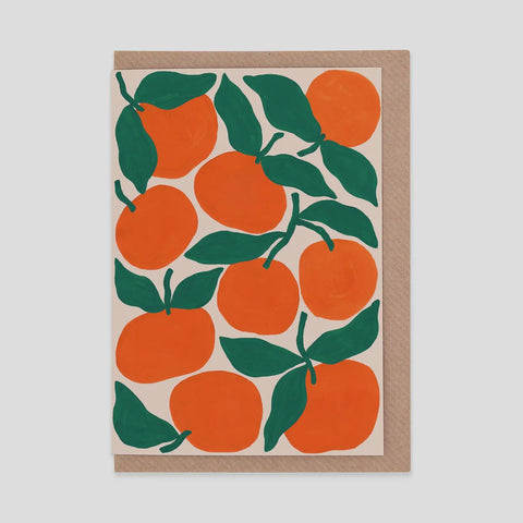 Cards - Tangerines Greetings Card