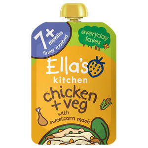 Ella's Kitchen Chicken & Corn mash