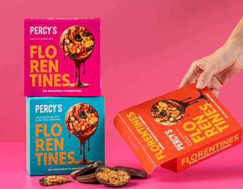 Percy's Milk Chocolate Florentines (Six Pack)