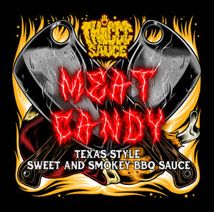 Thiccc - Meat Candy - Sweet & Smokey BBQ Sauce 150ml