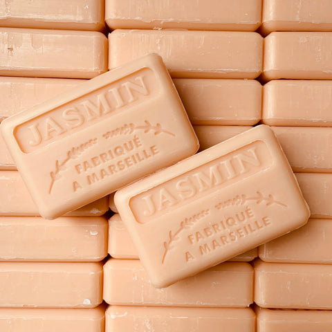Marseille Soap with Organic Olive Oil Jasmine Fragrance