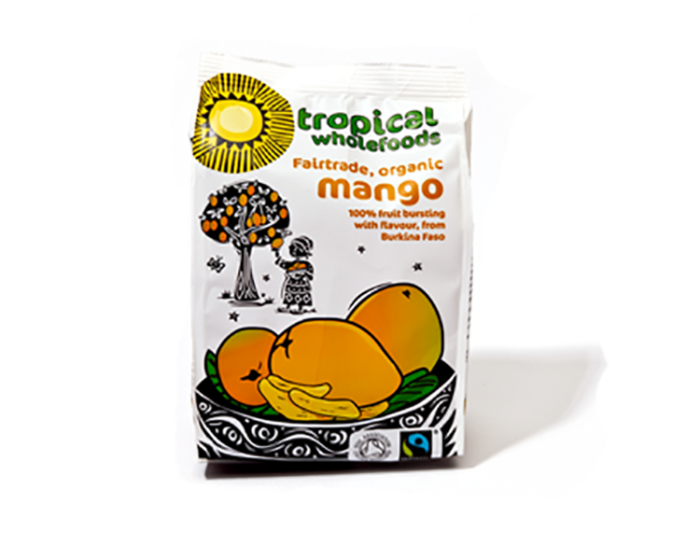 Tropical Wholefoods - Dried Mango 100g
