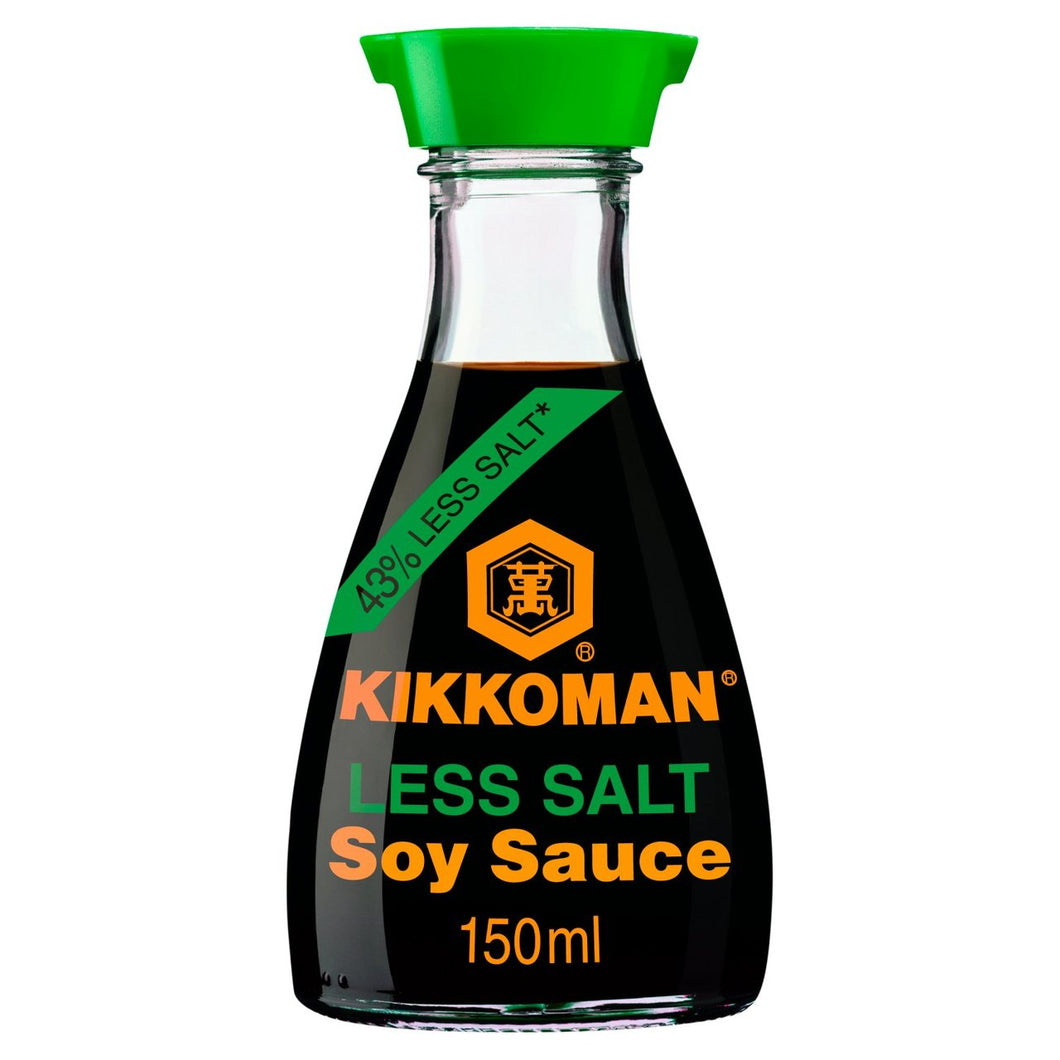 Kikkoman Less Salt Soy Sauce 150ml