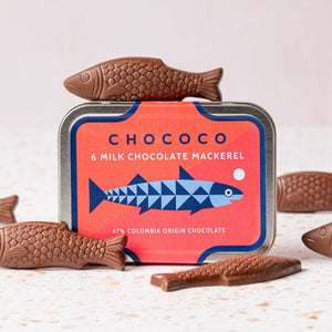 Chococo - Milk Chocolate Dorset Mackerel Fish