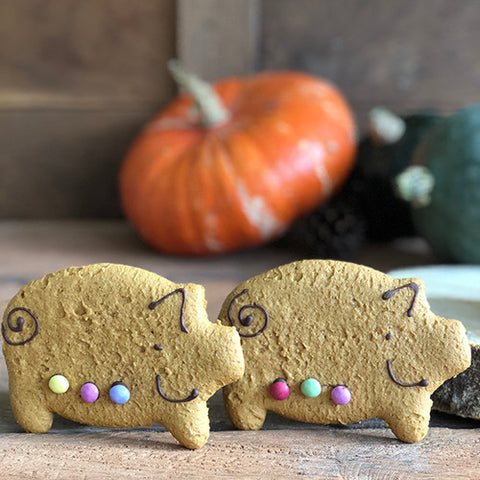 gingerbread pigs