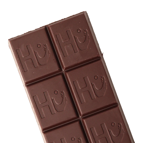 chocolate bar on white background