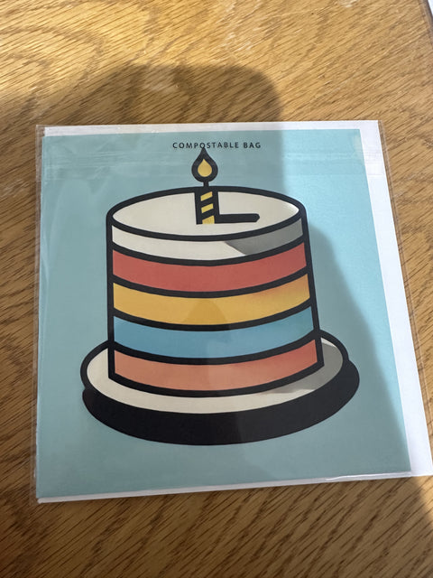 Cards: Happy Birthday Cake