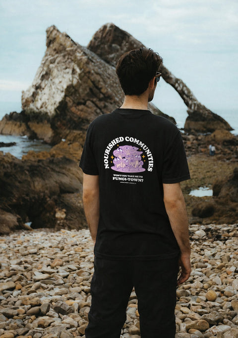 Nourished Communities, Fungi-Town T-Shirt