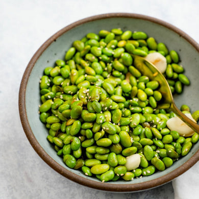 Frozen Edamame Beans Shelled 500g. Freshly Picked & Frozen. Squeeze & Pop Before Eating! 10 Servings.
