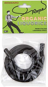 Seggiano Organic Liquorice Rope 60g