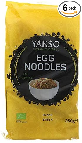 Yakso Egg Noodles - Organic 250g