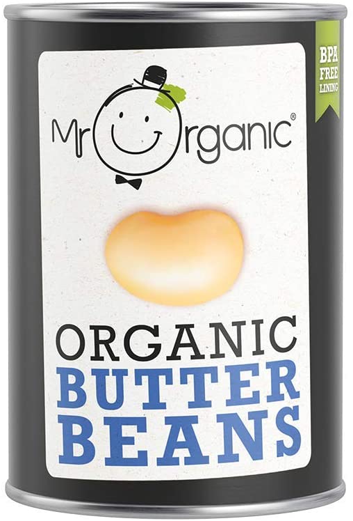 Mr Organic Butter Beans 400g