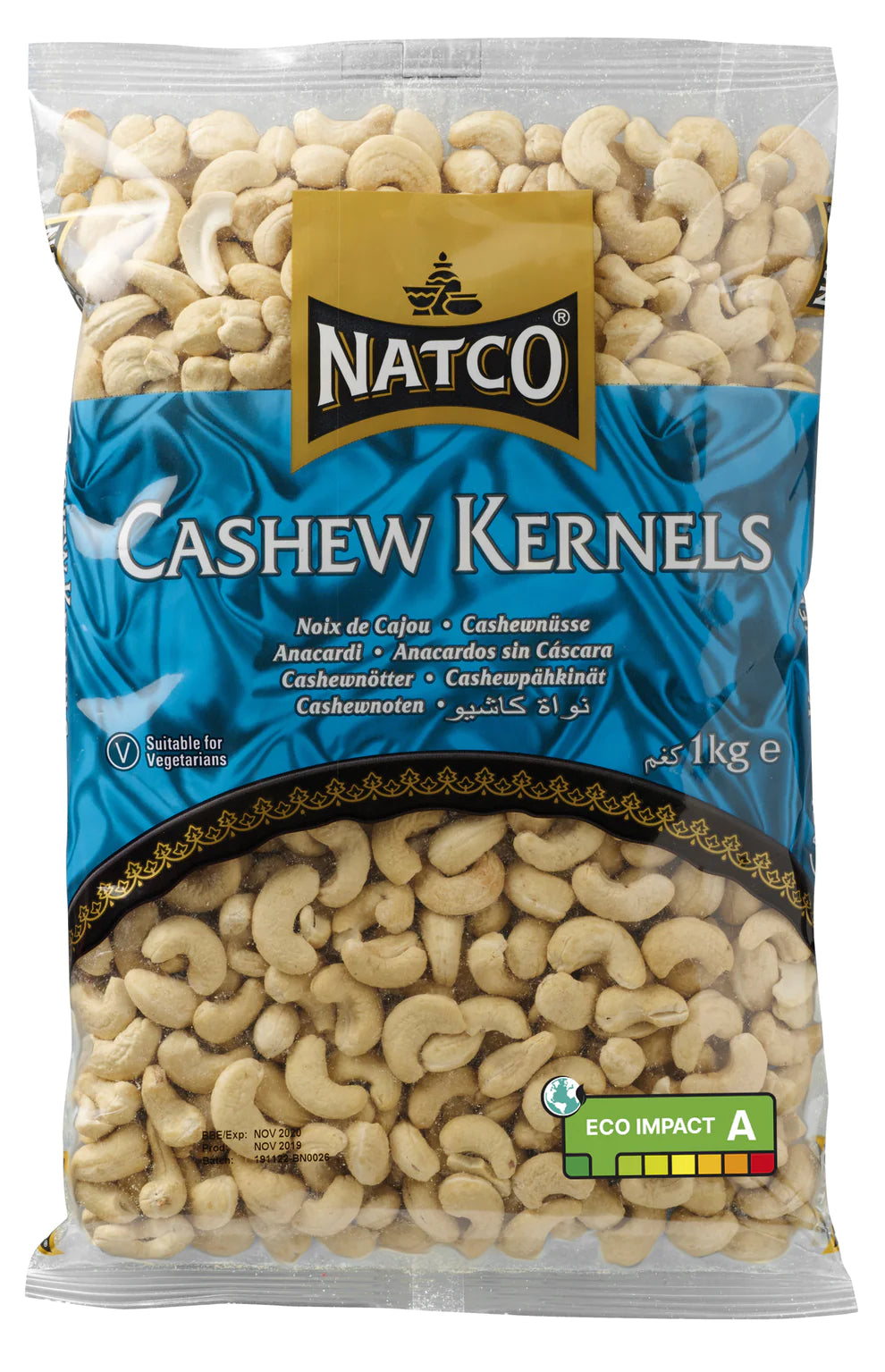 Natco Cashew Kernel 1kg