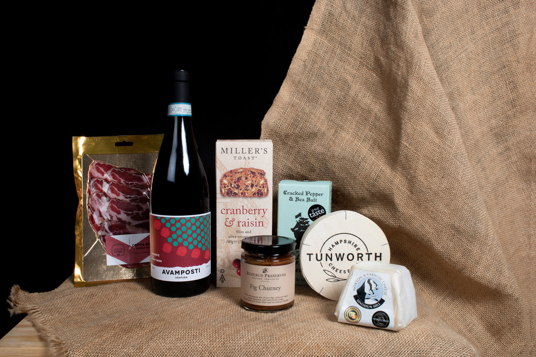 Cheese and Wine Hamper - UK wide delivery