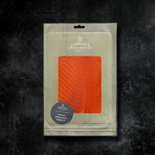 Load image into Gallery viewer, Cold Oak Smoked Trout 100g
