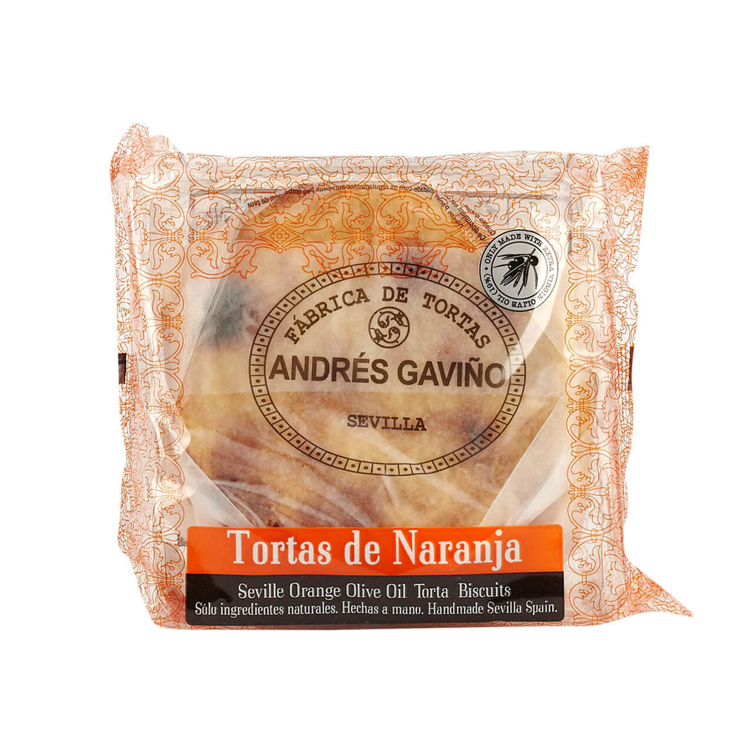 Tortas Orange Olive Oil Biscuits 180g  - Andrés Gaviño