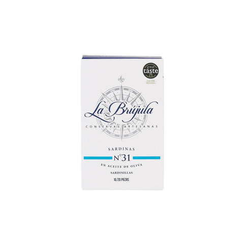 la brujula sardines in olive oil