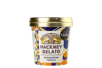 A creamy gelato infused with Fairtrade bourbon vanilla pods from Madagascar.