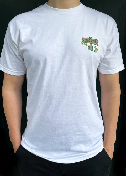 Nourished Communities, Black Horse Road T-shirt, E17