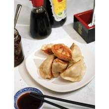 Load image into Gallery viewer, Courgette &amp; Wood Ear Mushrooms Potsticker (Dumplings): My Neighbours the Dumplings
