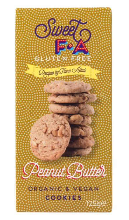 sweet fa peanut butter gluten free cookies