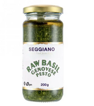 Load image into Gallery viewer, Seggiano Raw Basil Genovese Pesto 200g
